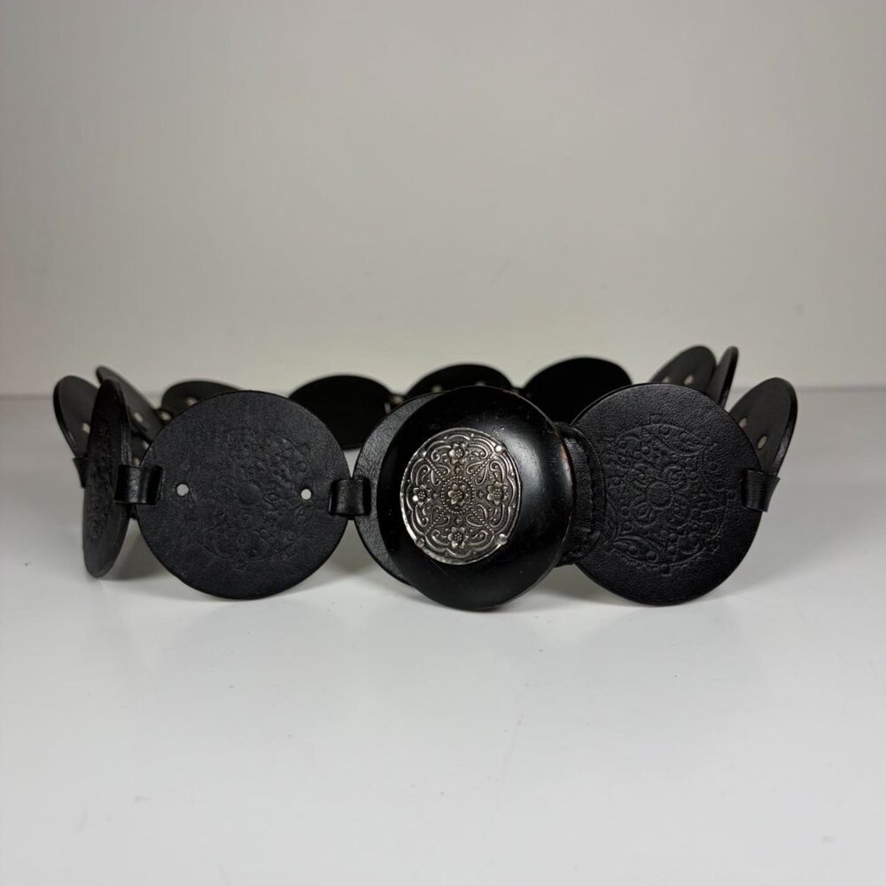 Bohemian | Western Glam Circular Leather Belt